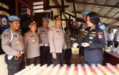 Propam Mabes Polri Cek Urine dan Sikap Tampang Anggota Polri Polres Kepahiang