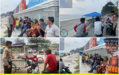 Patroli 11.01 Satsamapta Polresta Bengkulu Lakukan Hal Ini