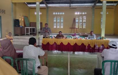 Polsek Giri Mulya Menghadiri Musyawarah HUT Desa Giri Mulya