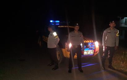 Tingkatkan Kehadiran Polri, Polsek Kotapadang Gelar Patroli Hingga Dini Hari