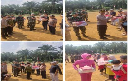 Penutupan TMMD Ke-117 Tahun 2023 Gelar Pelayanan Bazar Sembako dan Pelayanan KB Gratis