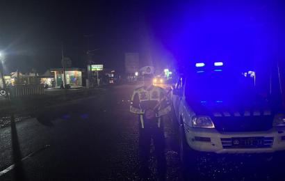 Antisipasi Laka Lantas, Polres Kaur Tingkatan Patroli Blue Light 