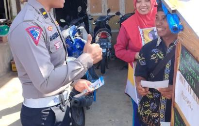 Grebek Pajak, Polres Rejang Lebong Sosialisasi Pemutihan Kepada Masyarakat