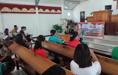 Program Minggu Kasih Polres Lebong Digelar di Gereja GKII