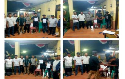 Terjadi Kesalah Pahaman Antar Warga, Polsek Teluk Segara Gelar Problem Solving  