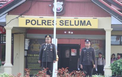 Polres Seluma Gelar Upacara Peringatan HUT Kemerdekaan RI Ke- 78
