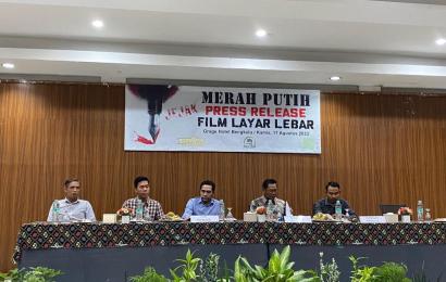 Pemuda Bengkulu Produksi Film Jejak Merah Putih 