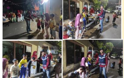 Bhabinkamtibmas Polsek Teluk Segara, Hadiri Penutupan Rangkaian Perlombaan HUT RI di Kelurahan Kampung Bali 