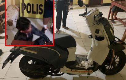 Pencuri Honda Scoopy Milik Warga Pino Berhasil Ditangkap 