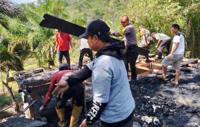 Kebakaran di Lebong Hanguskan 1 Unit Rumah Warga