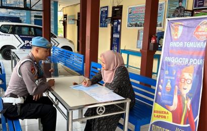 Propam Polres Kepahiang Sosialisasikan Aplikasi WA Pelayanan dan Pengaduan