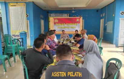 Gelar Jumat Curhat, Polres Benteng  Dengarkan Keluhan Warga Desa Taba Mutung 