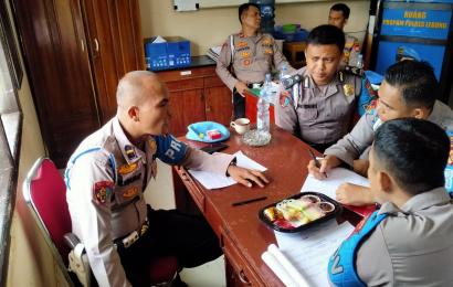 Bid Propam Polda Bengkulu Supervisi di Polres Lebong