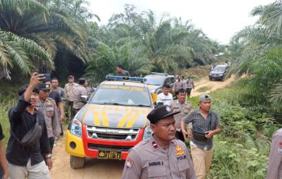 Polres Kaur Berikan Pengamanan Aksi Unjuk Rasa PMPL 