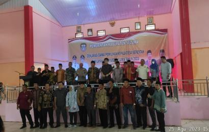 Polres Selum Hadiri Deklarasi Damai Jelang Pilkades Serentak