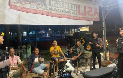 Cegah Tindakan Pidana, Polres Kaur Patroli Presisi Rutin 
