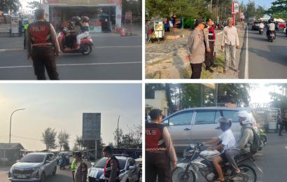 Patroli Gabungan, Personel Polresta Bengkulu Cegah Gangguan Kamtibmas 