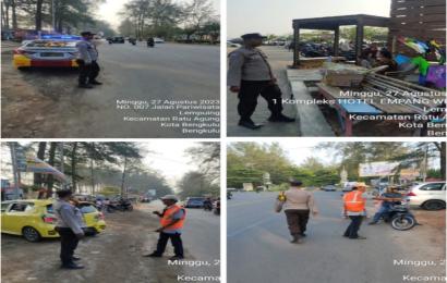Cegah Gangguan Kamtibmas yang Dianggap Rawan, Polsek Ratu Agung Patroli Rutin 