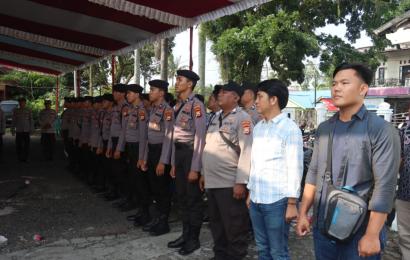 Berikan Pengamanan Roadshow KPK RI ke Kabupaten Bengkulu Selatan, 71 Personel Sat Lantas Polres BS Diturunkan     