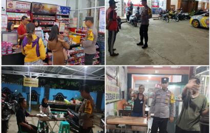 Tingkatakan Keamanan, Polsek Kampung Melayu Patroli Dialogis 
