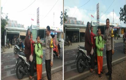 Ciptakan Situasi yang Aman dan Kondusif, Bhabinkamtibmas Polsek Selebar Sampaikan Imbauan Kamtibmas