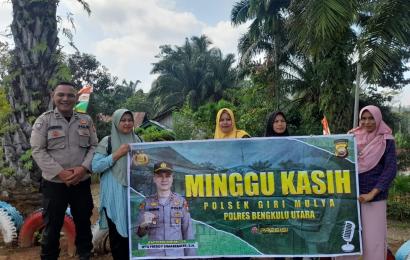 Program Minggu Kasih Polsek Giri Mulya Tampung Aspirasi Masyarakat Desa Giri Mulya