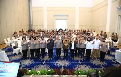 As SDM Ingatkan Pentingnya Peran Polwan Dalam Mengawal Pemilu Damai 2024