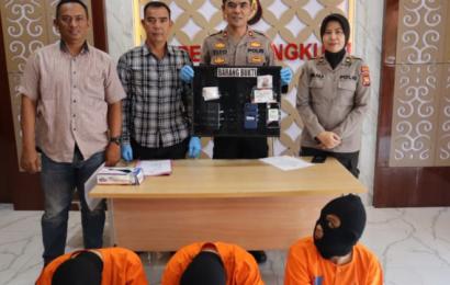 Beli Sabu Rp 9 Juta dari Sumsel, Warga Benteng Ditangkap Polresta Bengkulu