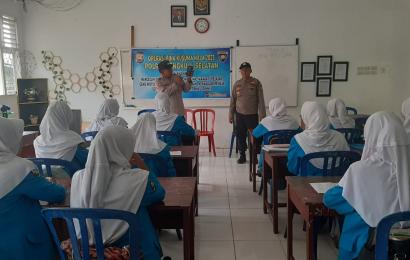 Kasat Binmas Polres BS, Berikan Penyuluhan di SMAN 06 