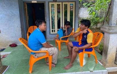 Polsek Semidang Alas Maras Monitoring Kegiatan Kampanye Calon Kepala Desa 