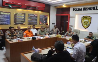 Cegah Karhutla di Bumi Rafflesia, Polda Bengkulu Rapat Bersama Stakeholder