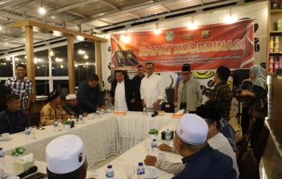 Kapolda Bengkulu Laksanakan Rapat Koordinasi Wujudkan Pemilu Damai di Kabupaten Kepahiang