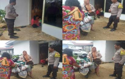 Sambang DDS, Polsek Teluk Segara Berikan Imbauan Kamtibmas