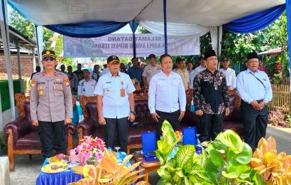 Dukung Program Ketahanan Pangan, Polres Lebong Hadiri Sosialisasi Program MT2