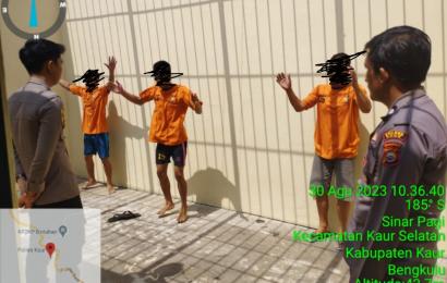 Jaga Kesehatan dan Kebugaran Tahanan, Polres Kaur Laksankan Olahraga 