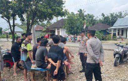 Ops Bina Kusuma 2023, Sat Binmas Polres BU Berikan Sosialisasi Cegah Aksi Premanisme