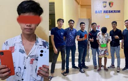 Curi 2 Unit Hp dan Isi Celengan, Remaja ini Diamankan Polres Lebong