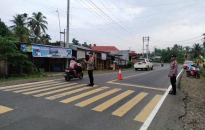 Strong Point Pagi, Wujud Nyata Pelayanan Sat Lantas Polres Benteng