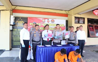 Curi Sepeda Motor Jemaah Subuh di Seluma, 2 Pria Ditangkap di Kota Bengkulu