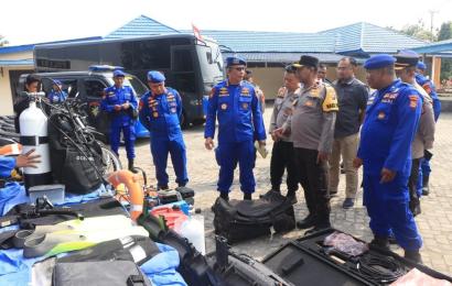 Wakapolda Bengkulu Tinjau Kesiapan Sarpras Dit Polair Polda Bengkulu untuk Pemilu Serentak 2024