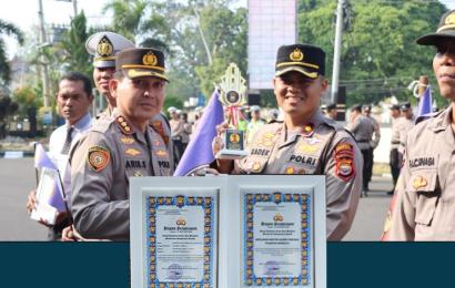 Polsek Gading Cempaka Raih 2 Penghargaan, Terbaik I Ops Musang Nala II dan Capaian Download Aplikasi Super APP
