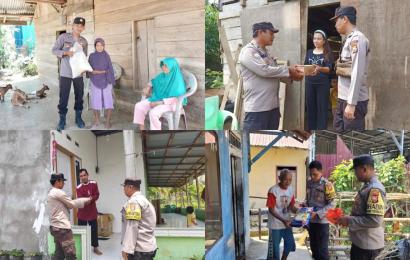 Program Selasa Berbagi Polres Kaur dan Polsek Jajaran Masih Berlanut 