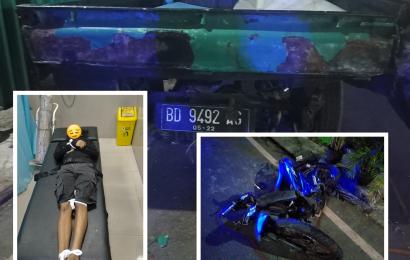 Tabrak Mobil Terparkir, Pengendara Vega ZR Meninggal Dunia