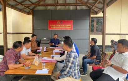 Satreskrim Polres Lebong Gelar Anev