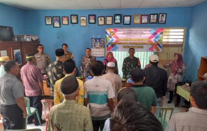 Bhabinkamtibmas Polsek Kota Manna Sosialisasi Penyalahgunaan Narkoba di kelurahan Binaannya