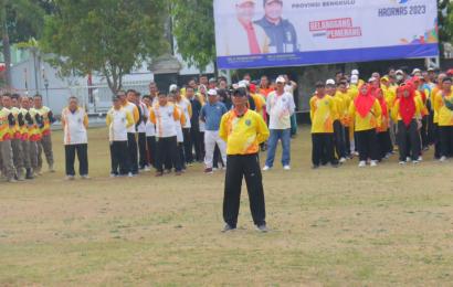 Tingkatkan Sinergitas, Wadir Pam Obvit Hadiri Upacara Harornas 2023