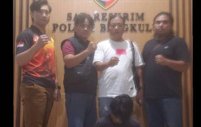 Kasus Persetubuhan Anak Dibawah Umur, Warga Bunga Mas Ditangkap Polresta Bengkulu