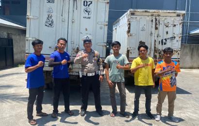 Ops Zebra Nala, Satgas Preemtif Sosialisasi Kepada Pengendara Angkutan Barang
