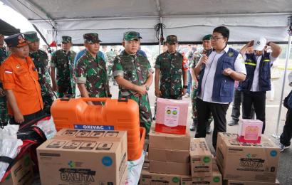 Jenderal Dudung Abdurachman Cek Penanganan Karhutla di Sumsel 