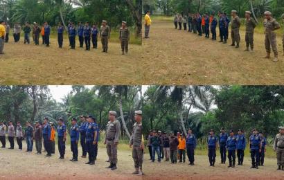 Satgas Penanggulangan Karhutla Kota Bengkulu Gelar Apel Pagi